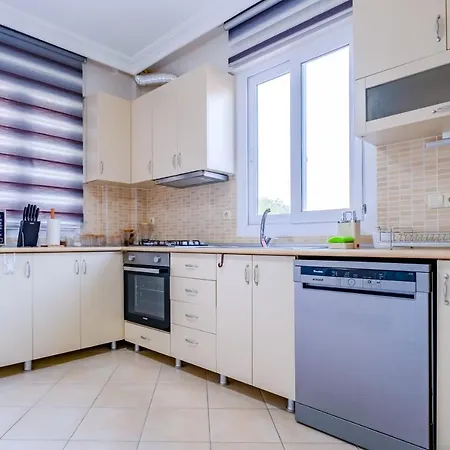With Shared Pool And Sea View In Seydikemer *
