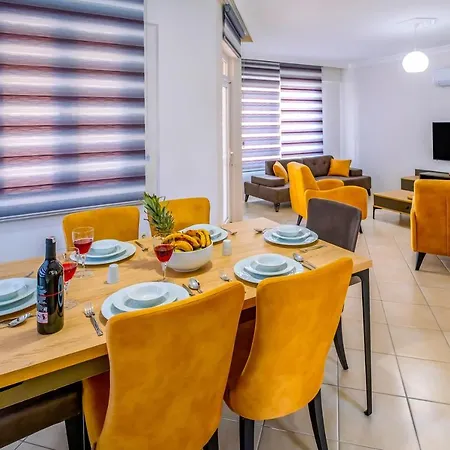 With Shared Pool And Sea View In Seydikemer *