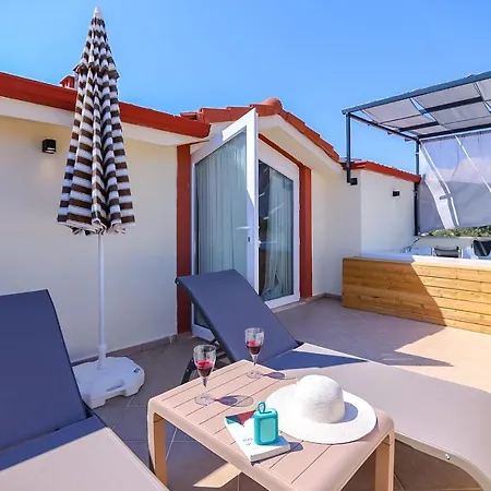 Villa With Shared Pool And Sea View In Seydikemer